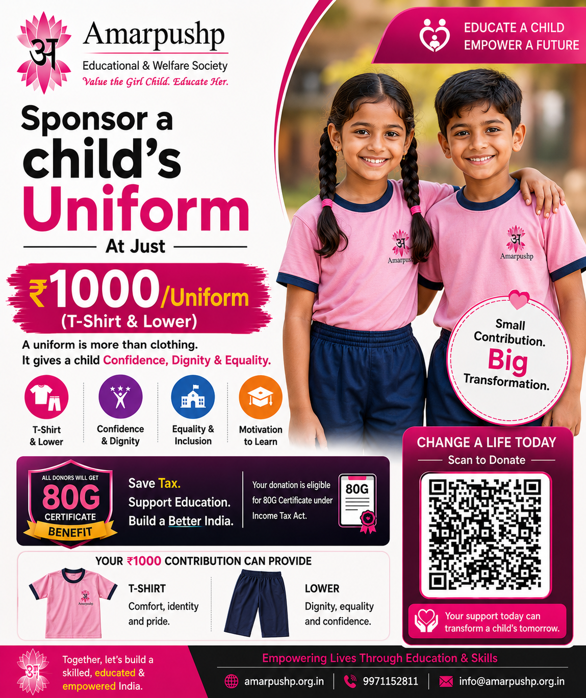 SponsorAChildUniform-1000 per child